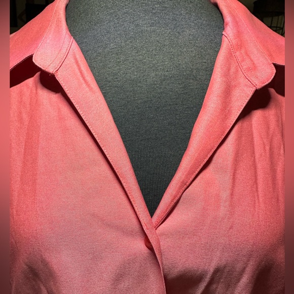 Orvis Wrinkle Free 100% Cotton Double Breasted‎ Dress Shirt Women’s Size 12 - Picture 7 of 10